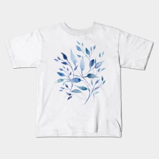 Watercolor leaves Kids T-Shirt